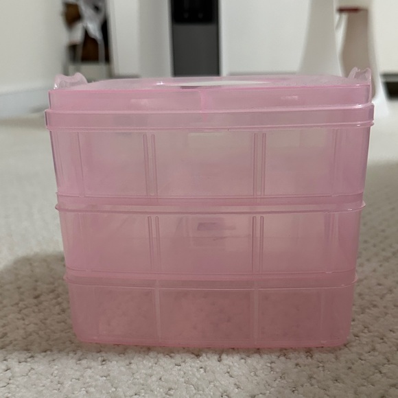 Pink Stackable Storage Box - Picture 3 of 7